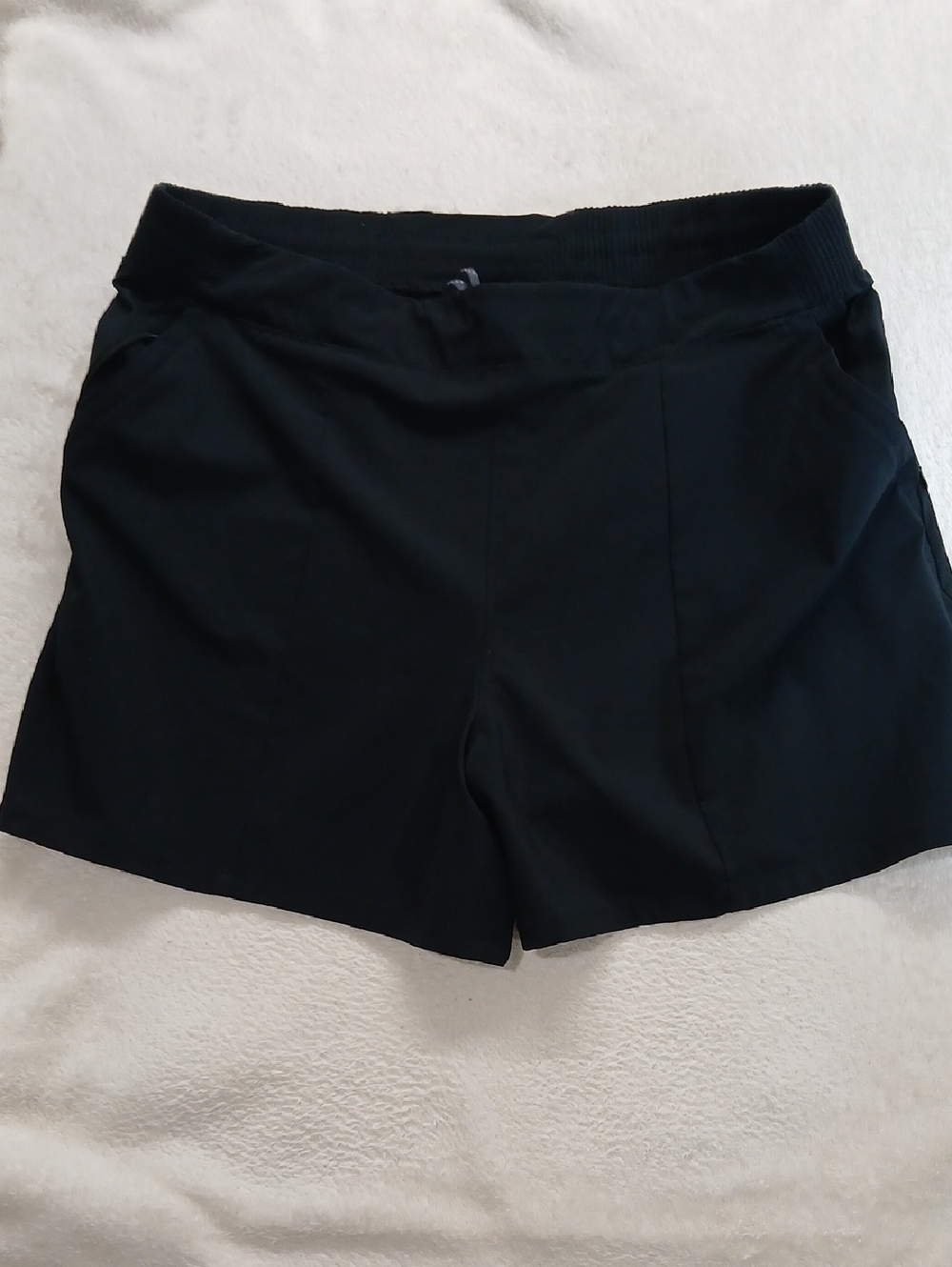 Men's Sz XL Columbia PFG Black Stretch Pull-On Performance Shorts